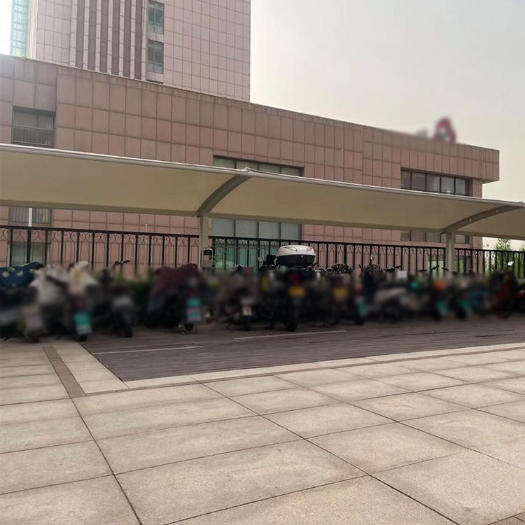 辽源膜结构电动车棚