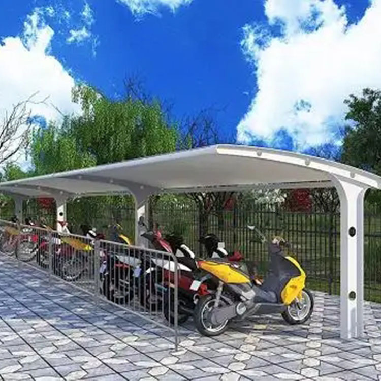 辽源膜结构电动车棚